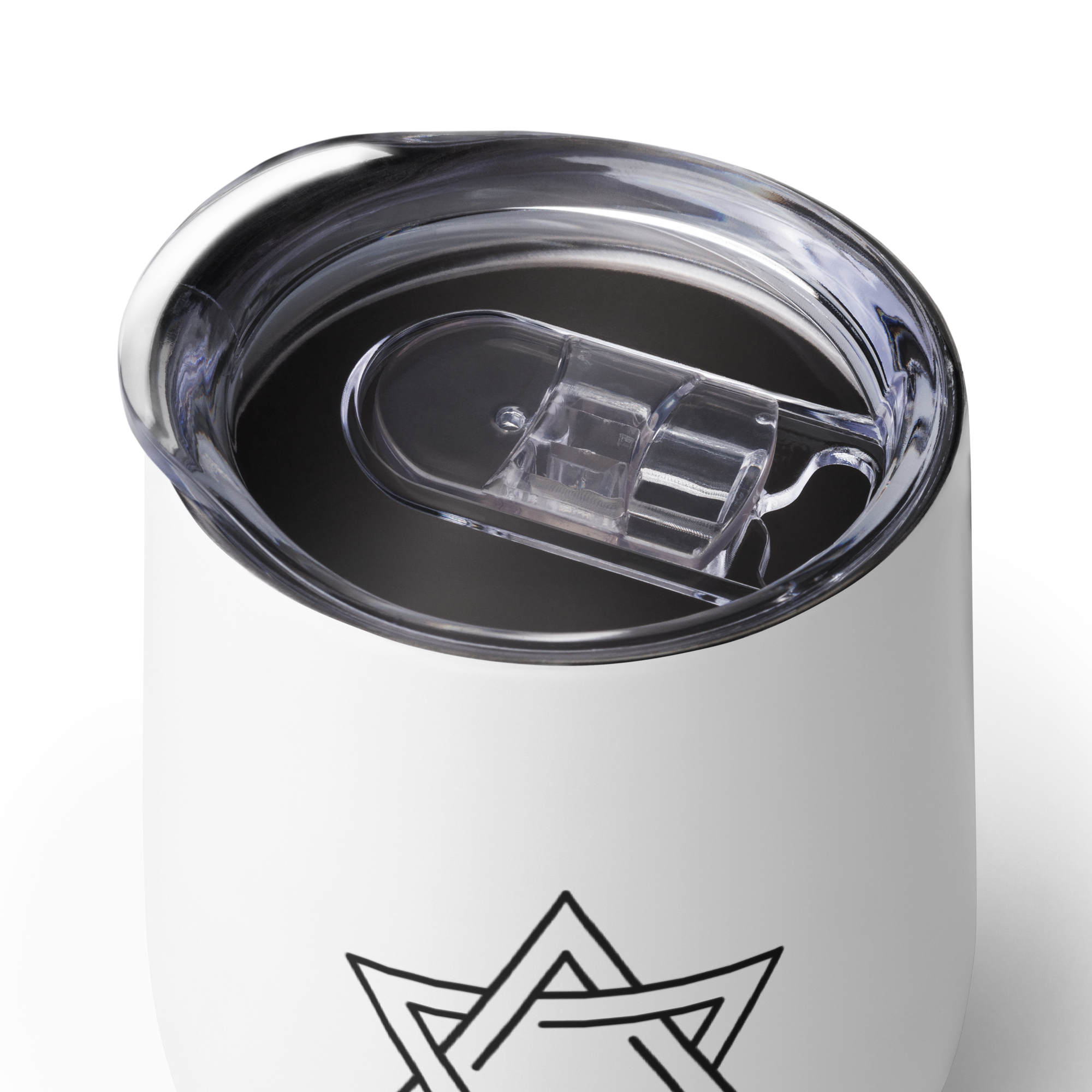 Star of David Wine Tumbler | Celebration of Life & Hope