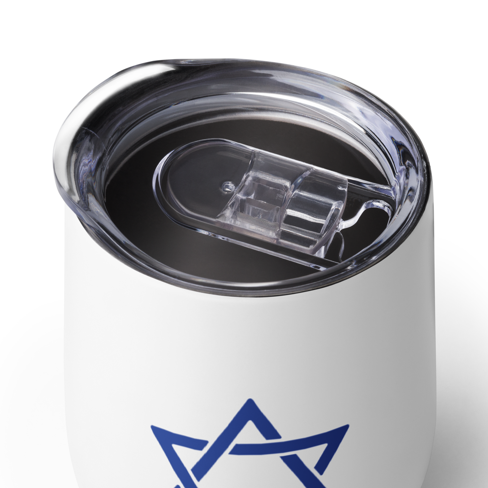 Star of David Wine Tumbler | Celebration of Life & Hope