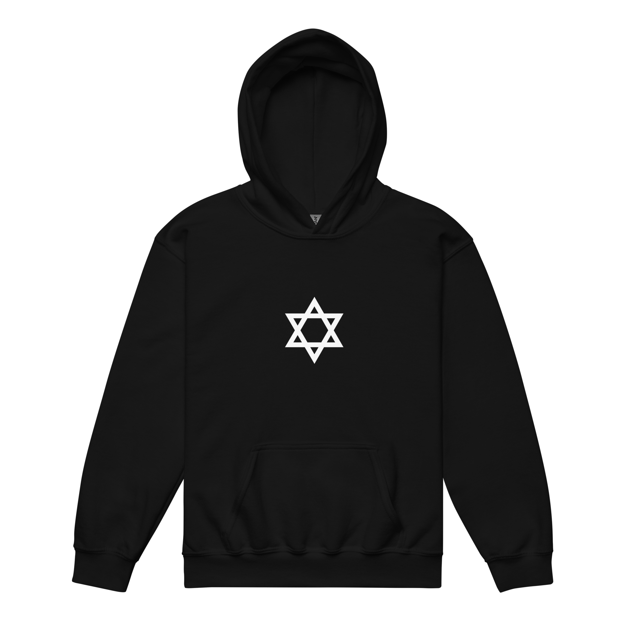 Star of David Youth Heavy Blend Hoodie | Hebrew Jewish Pride