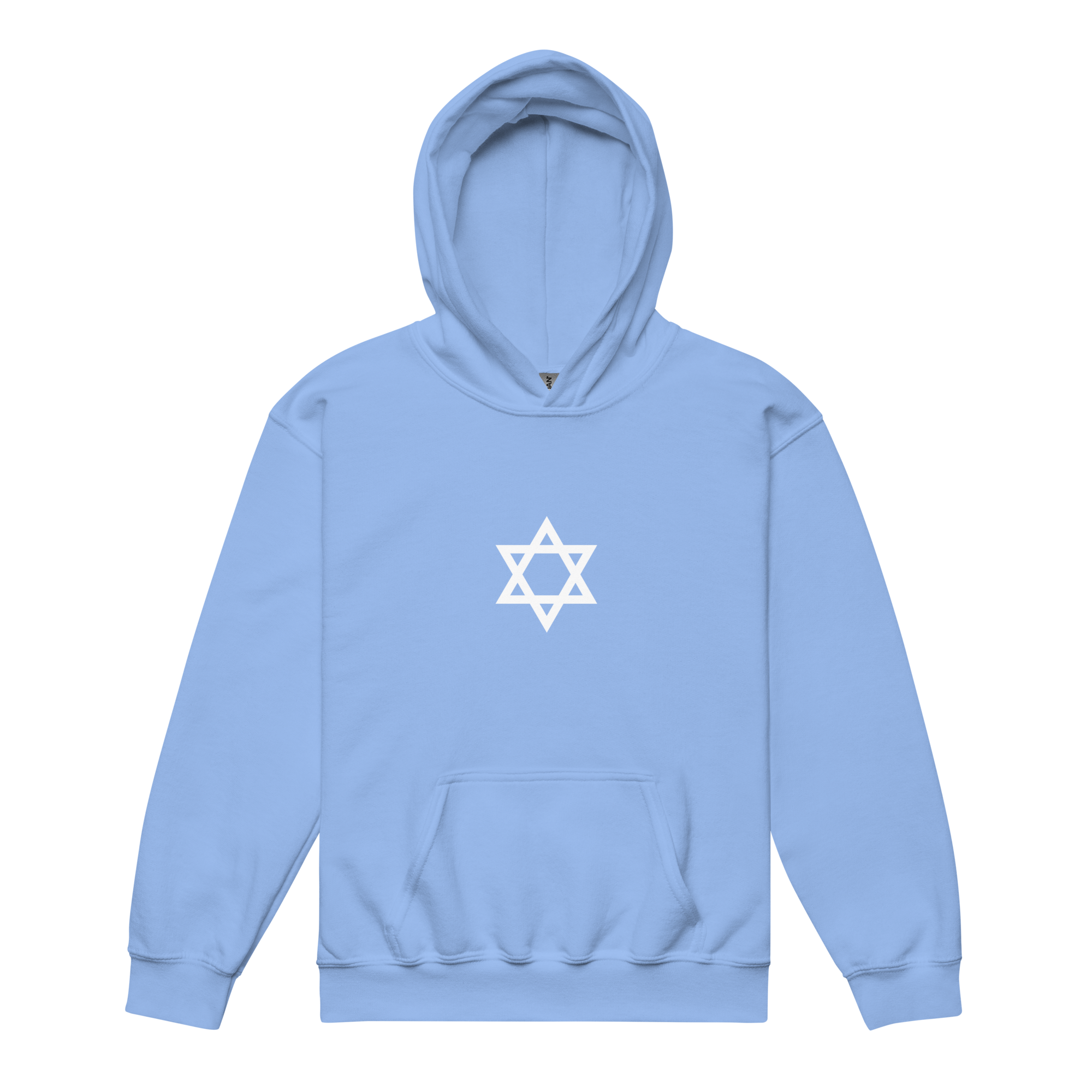 Star of David Youth Heavy Blend Hoodie | Hebrew Jewish Pride