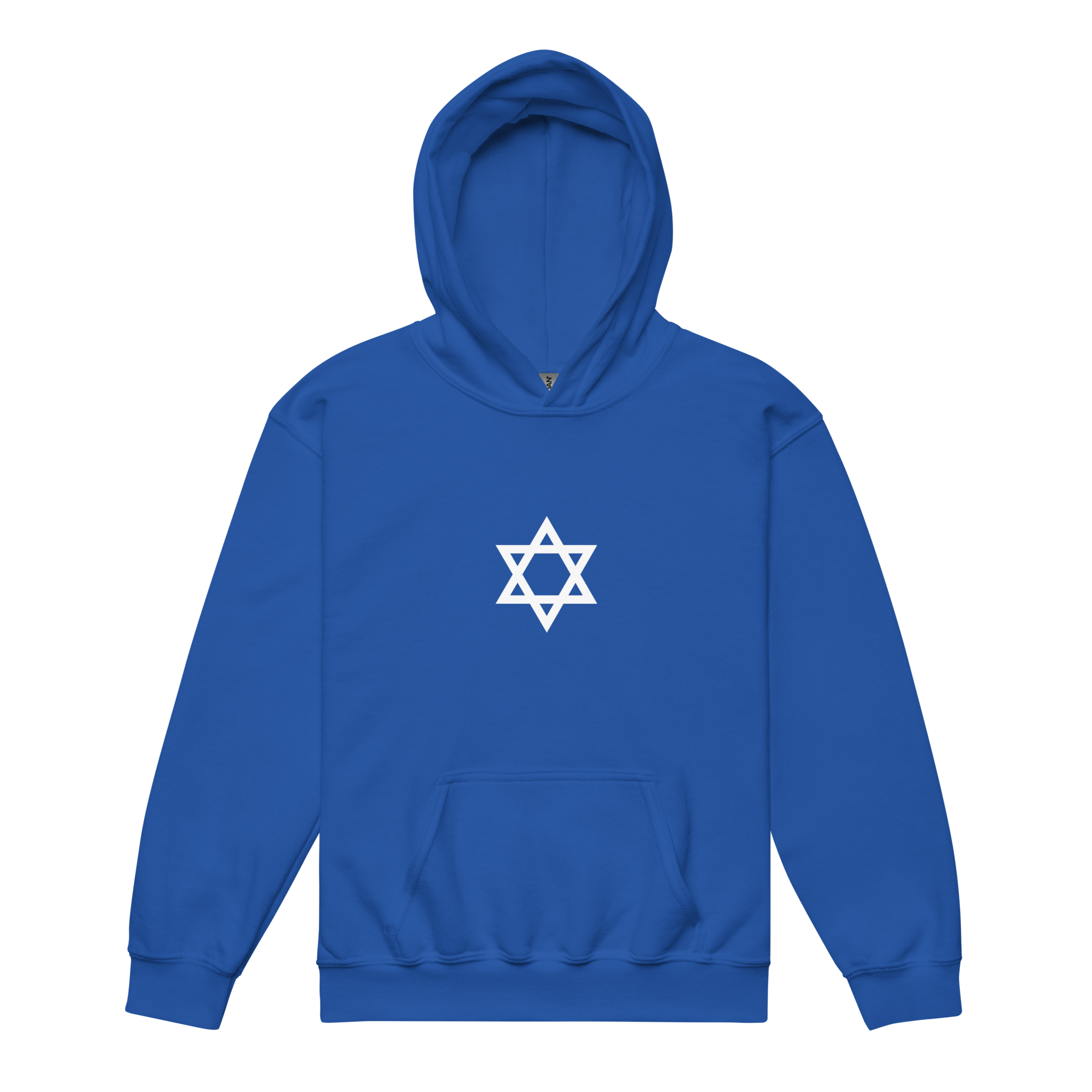 Star of David Youth Heavy Blend Hoodie | Hebrew Jewish Pride